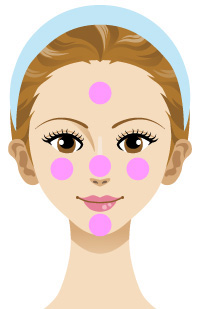 メイクアップ落としstep1